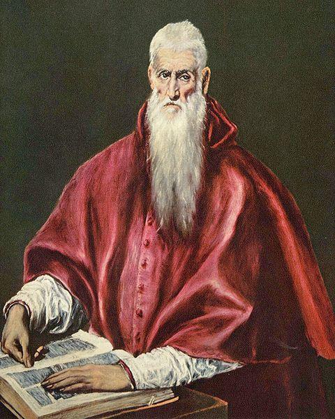 El Greco Hl. Hieronymus als Kardinal